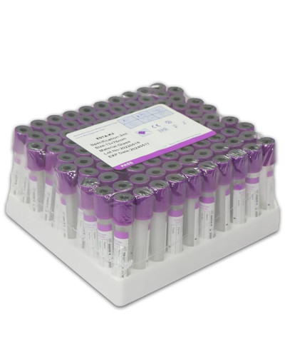 Tube de prélèvement en verre sous vide 5 ml EDTA K3