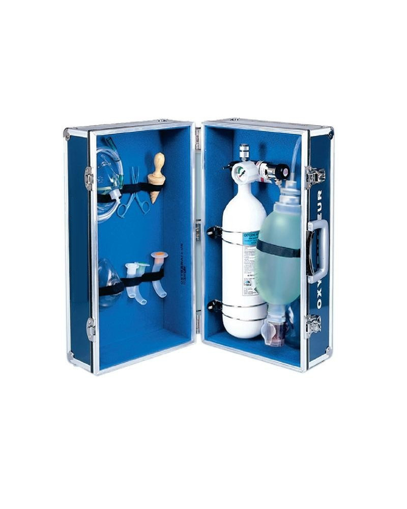 VALISE D'URGENCE 400 LITRES O2