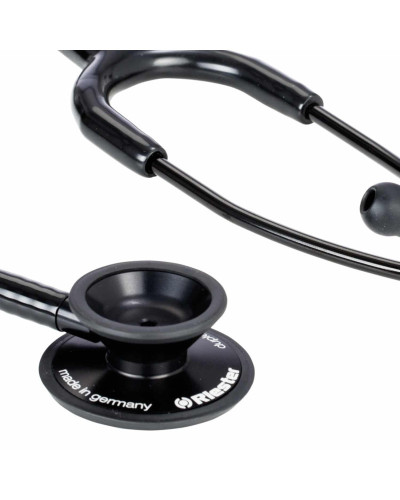 Stéthoscope Duplex double pavillon aluminium Noir Gris | SOCIMED