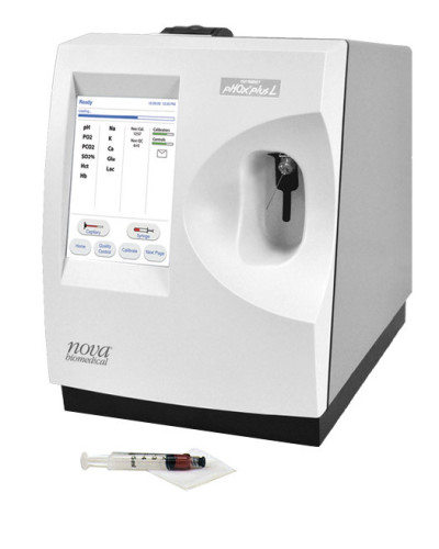 Analyseur des gaz du sang Modèle pHOx Plus Analyseur des gaz du sang Modèle pHOx Plus