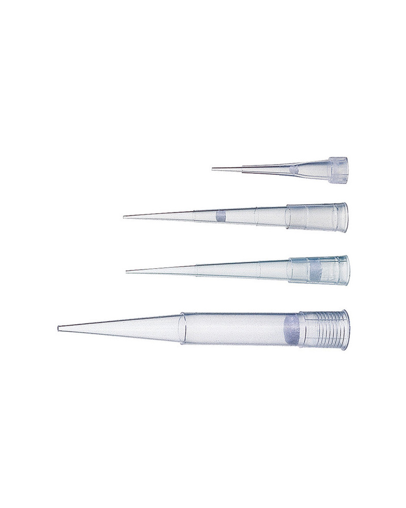 Cônes à  filtre GILSON 2 - 100 µl, en rack de 96