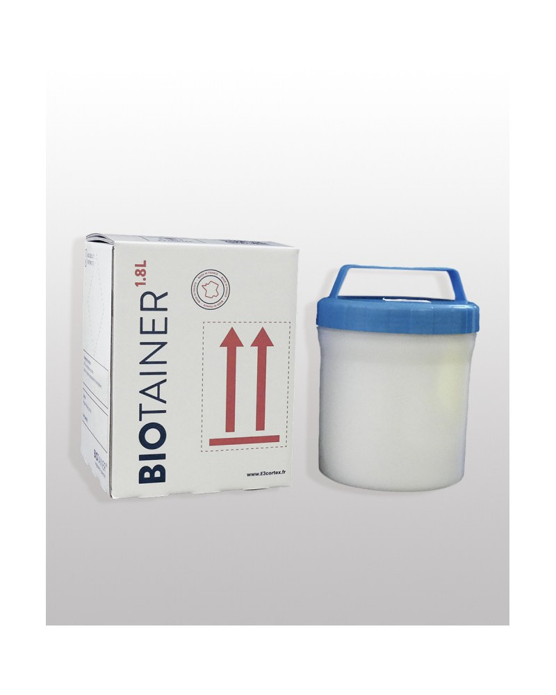 Emballage extérieur pour biotainer 1,8 litre