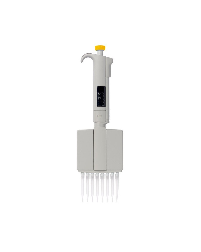 Finnpipette research digital thermo 8 canaux:0,5-10µl
