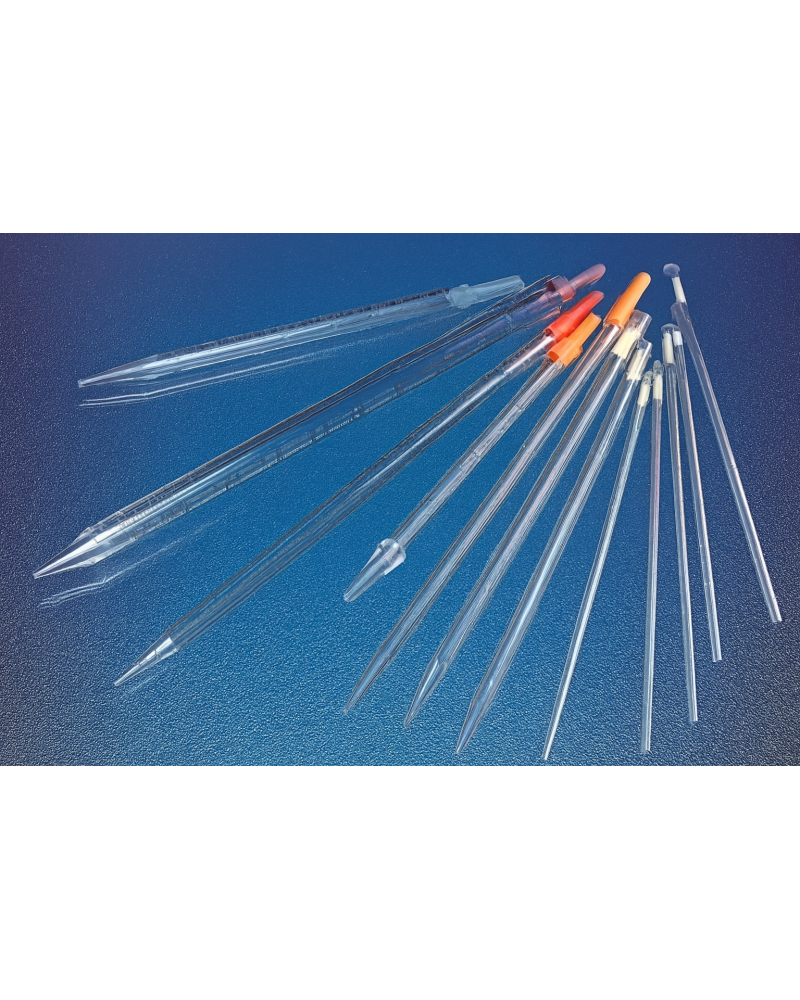 Pipettes plastiques sterilin 0,01 ml - 0,3 ml, stérile / 1, pelable