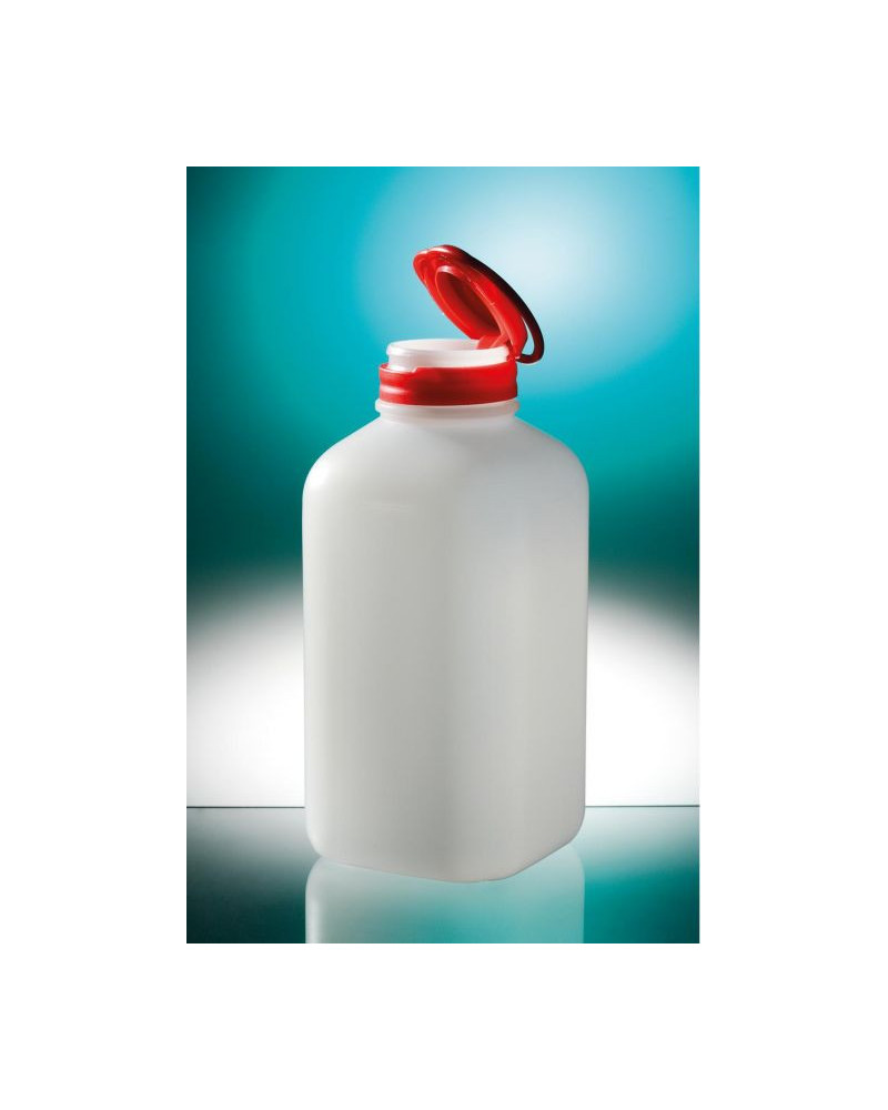 Flacons 500 ml cape attenante inviolable ionisé - Etroite ouverture Flacons 500 ml cape attenante inviolable ionisé - Etroite ouverture