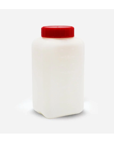 Flacons à large ouverture 250ml, bouchés/ionisés, simple ferm