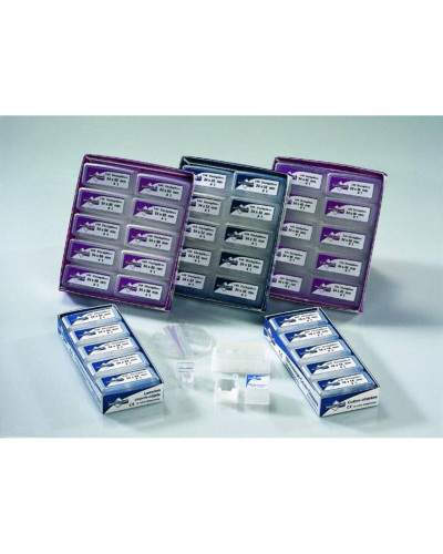 Lamelles standards, rectangulaire, 22 x 50mm