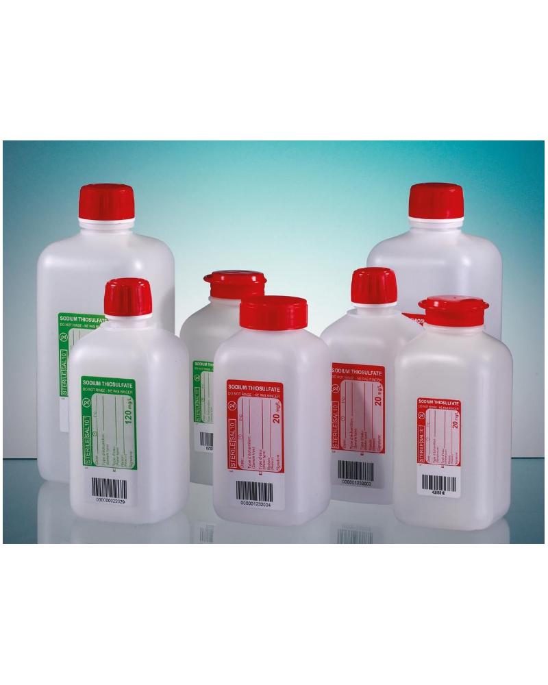 Flacon avec thiosulfate de sodium gosselin - 288 x 183 x 130 mm