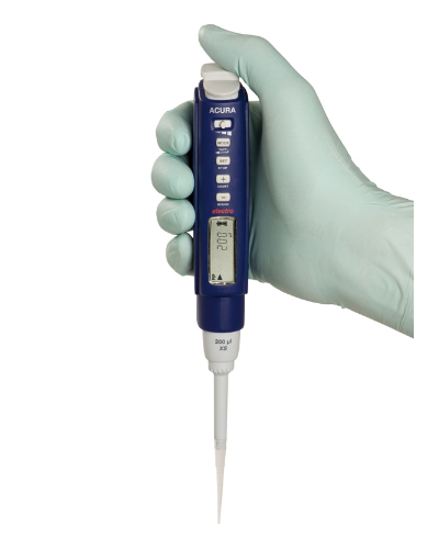 Micropipette acura electro socorex 925 monocanal: 2,5 - 50 µl