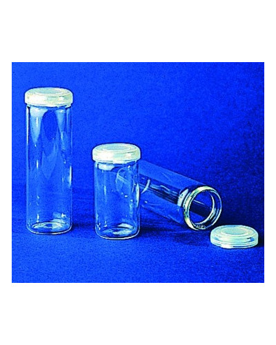 Flacon pilulier en verre 30 ml