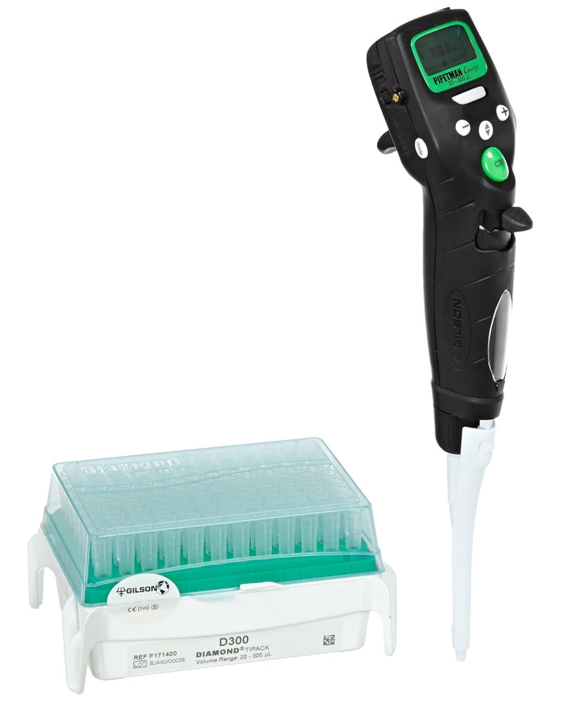 Micropipette pipetman concept gilson monocanal: 5 - 100µl