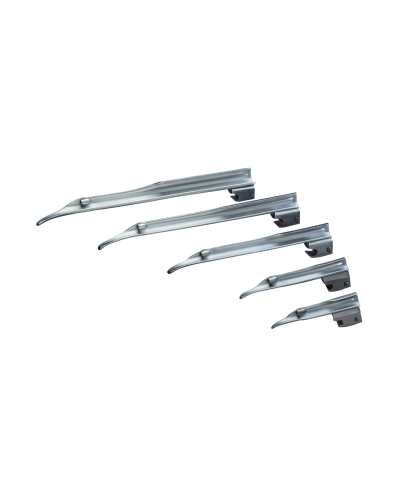 Lame droite à fibres optiques - Modèle MILLER taille 1 bébé