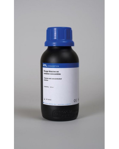 Rouge thiazine, Solution concentrée - 500 ml