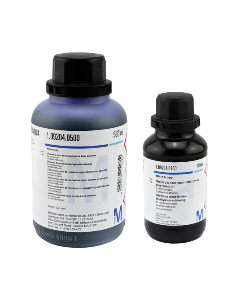 GIEMSA ACTION LENTE POUR FROTTIS MERCK FLACON DE 2.5L