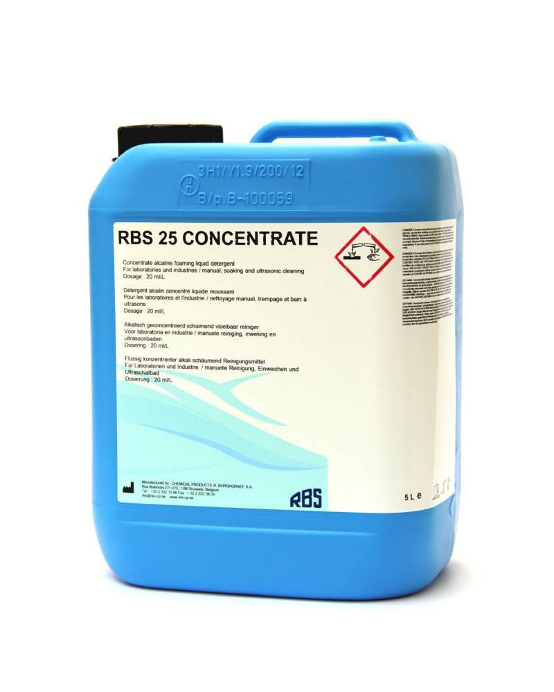 RBS 25 MD: nettoyant polyvalent pour dispositifs médicaux