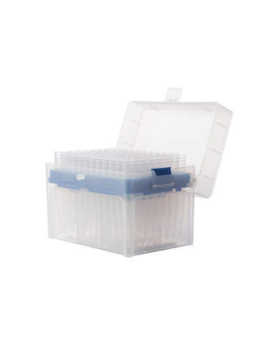 Cônes filtre HIGH RECOVERY 250 µl en rack stérile de 96