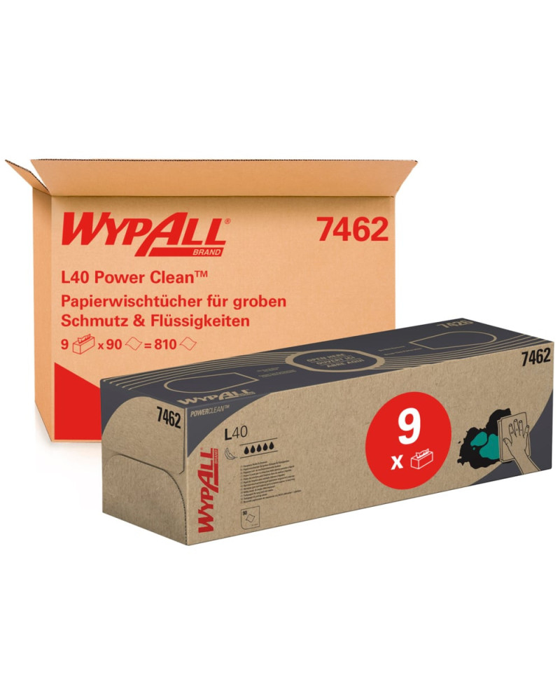 Essuyeurs wypall l40, paquet souple