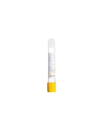 Tube de prélèvement sous vide en P.E.T. VACUTEST 5 ml, serum + gel