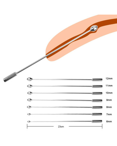 Sonde vésicale métallique homme - 3 mm