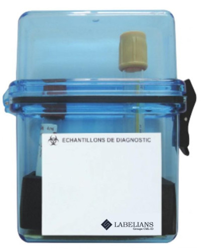 Mini boîte de transport, bleu