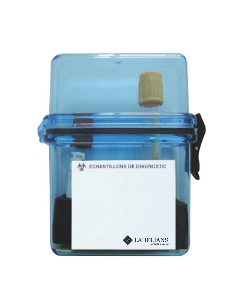 Mini boîte de transport, bleu