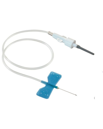 Unité de prélèvement à ailettes à  vis - 23 g - 19 x 0,6 mm