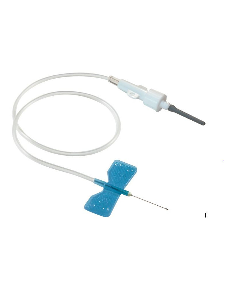 Unité de prélèvement à ailettes à  vis - 23 g - 19 x 0,6 mm