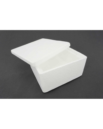 Boîte de transport en polystyrène pour flacons de 40 ou 60 ml