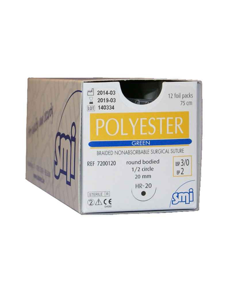 Fil de suture en polyester