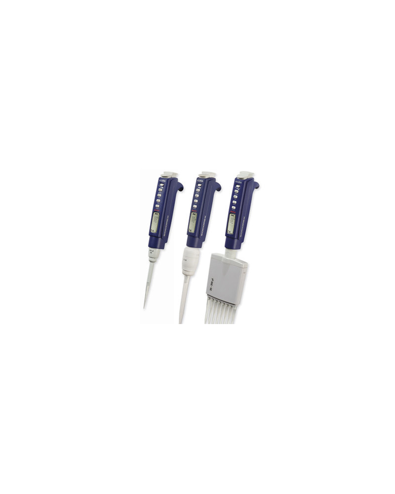 Micropipette acura electro socorex 955 à 12 canaux: 0,5 - 10µl