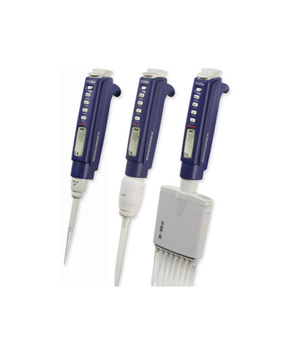 Micropipette acura electro socorex 955 à 08 canaux: 2,5 - 50 µl