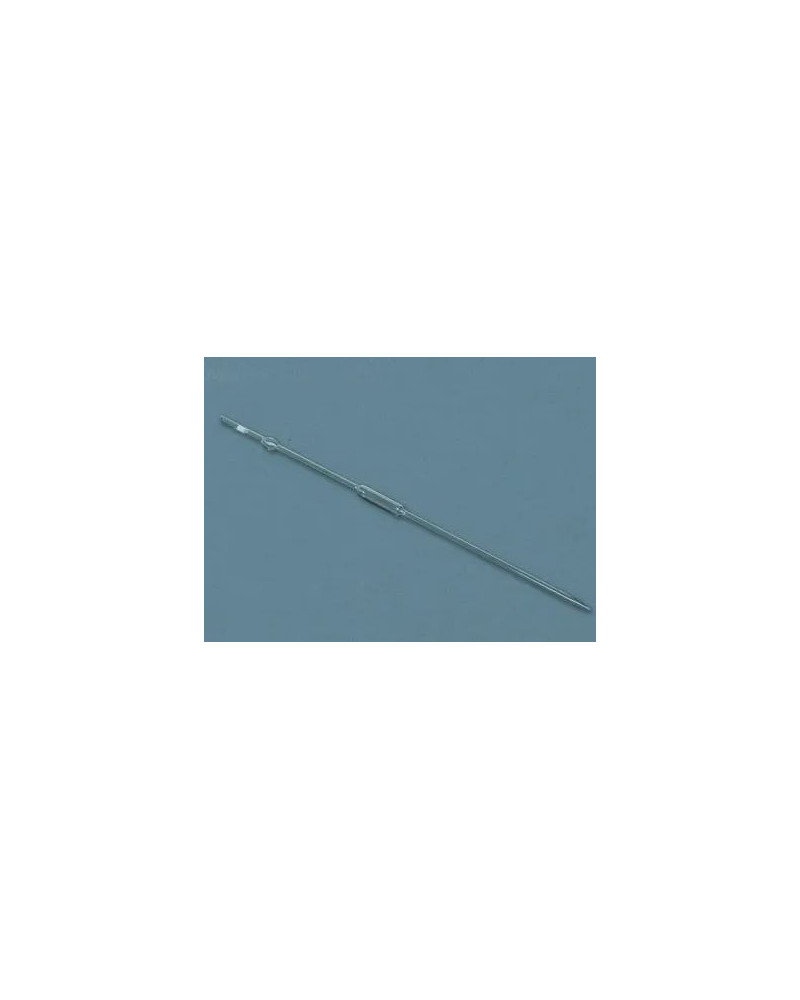 Pipettes jaugées 3 ml, 2 traits classe A -Ecoulement rapide