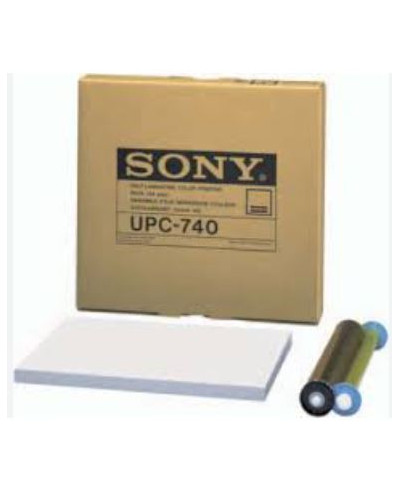 Papier thermique sony couleur UPC-740