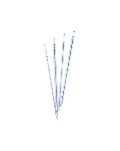 Pipettes en verre pyrex 0,5 ml - 0,2 ml, non stérile