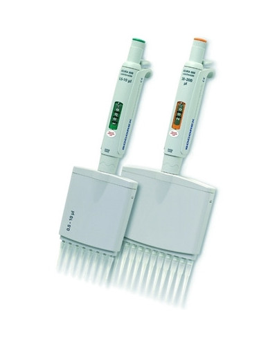 Micropipette acura socorex 855 à 08 canaux : 40 - 350 µl