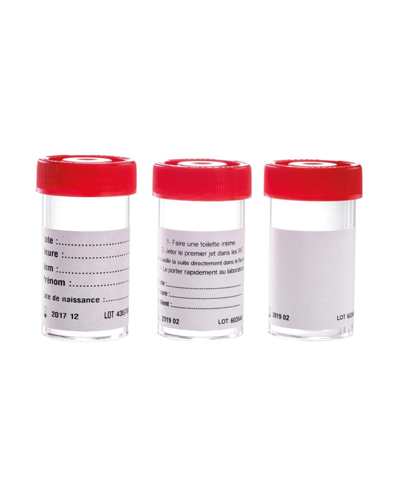 Flacons étiquetés personnalisés 40ml