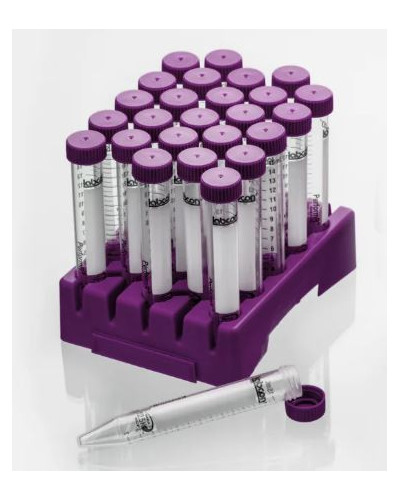 Tubes à centrifuger 15 ml en rack