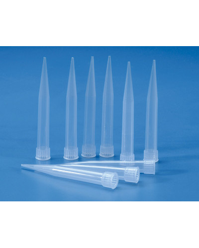 Cônes finntip en rack: 100 - 1 000µl, longueur 71