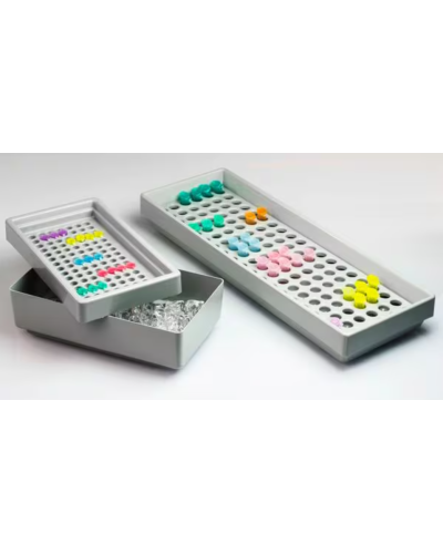 Portoirs flottants, microtubes 1,5 et 2 ml, cryovials