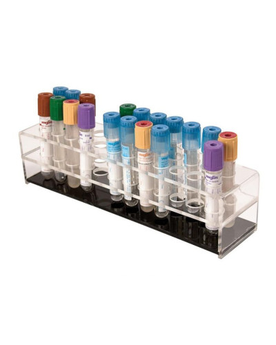 Portoirs en altuglass, pour tubes à  Dia:13 mm, 3 x 12  36 trous