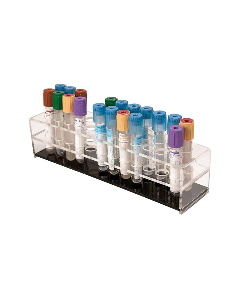 Portoirs en altuglass, pour tubes à  Dia:13 mm, 3 x 12  36 trous