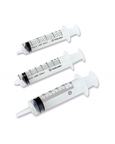 Seringue TERUMO 03 pièces, sans aiguille 1 ml insuline 100 unités
