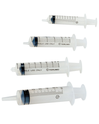 Seringue TERUMO 03 pièces, sans aiguille pré-montée 10 ml, Luer