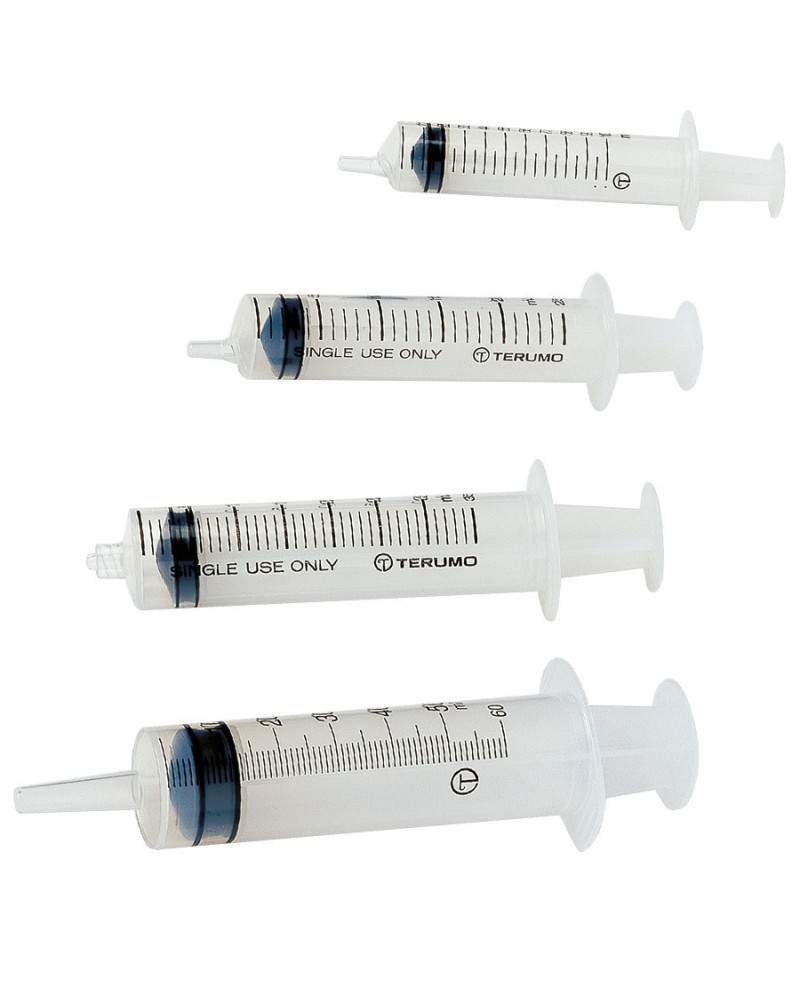 Seringue TERUMO 03 pièces, sans aiguille pré-montée 10 ml, Luer