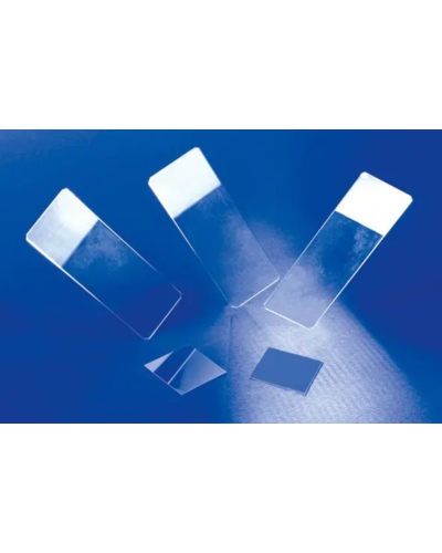 Lames porte-objets standards, bords bruts