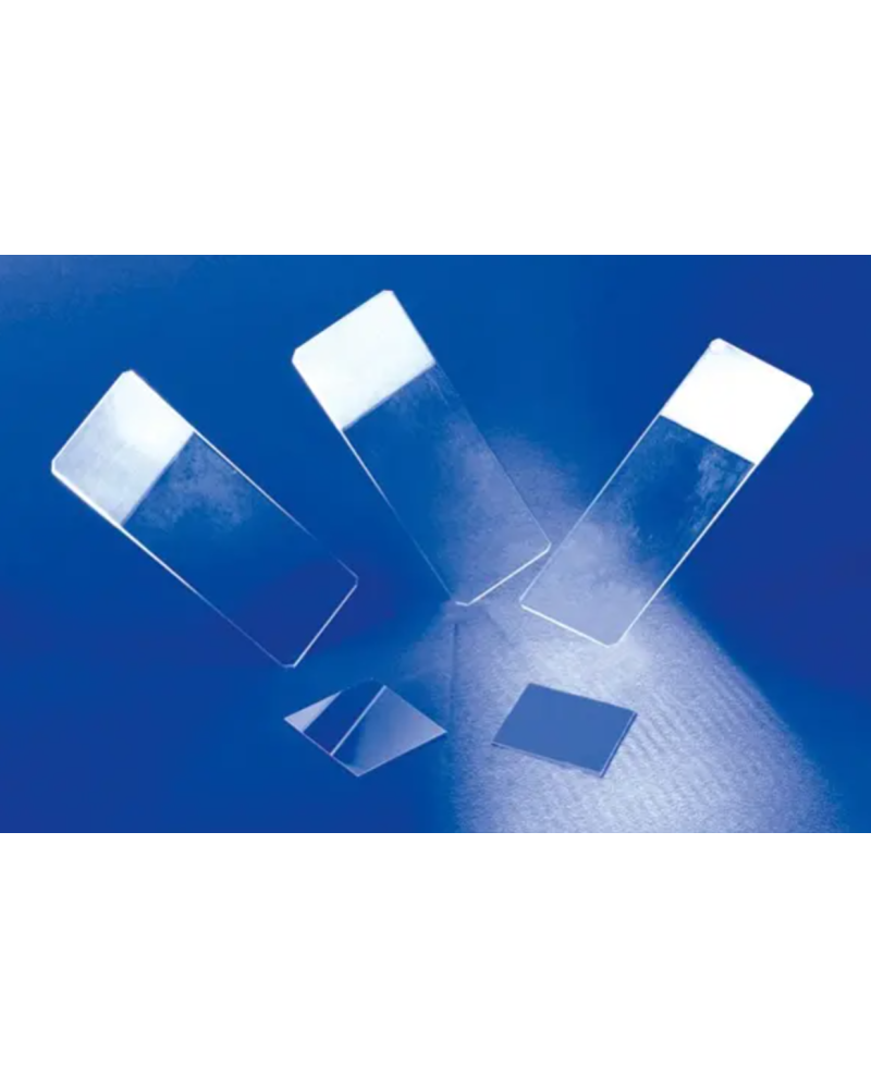 Lames porte-objets standards, bords bruts