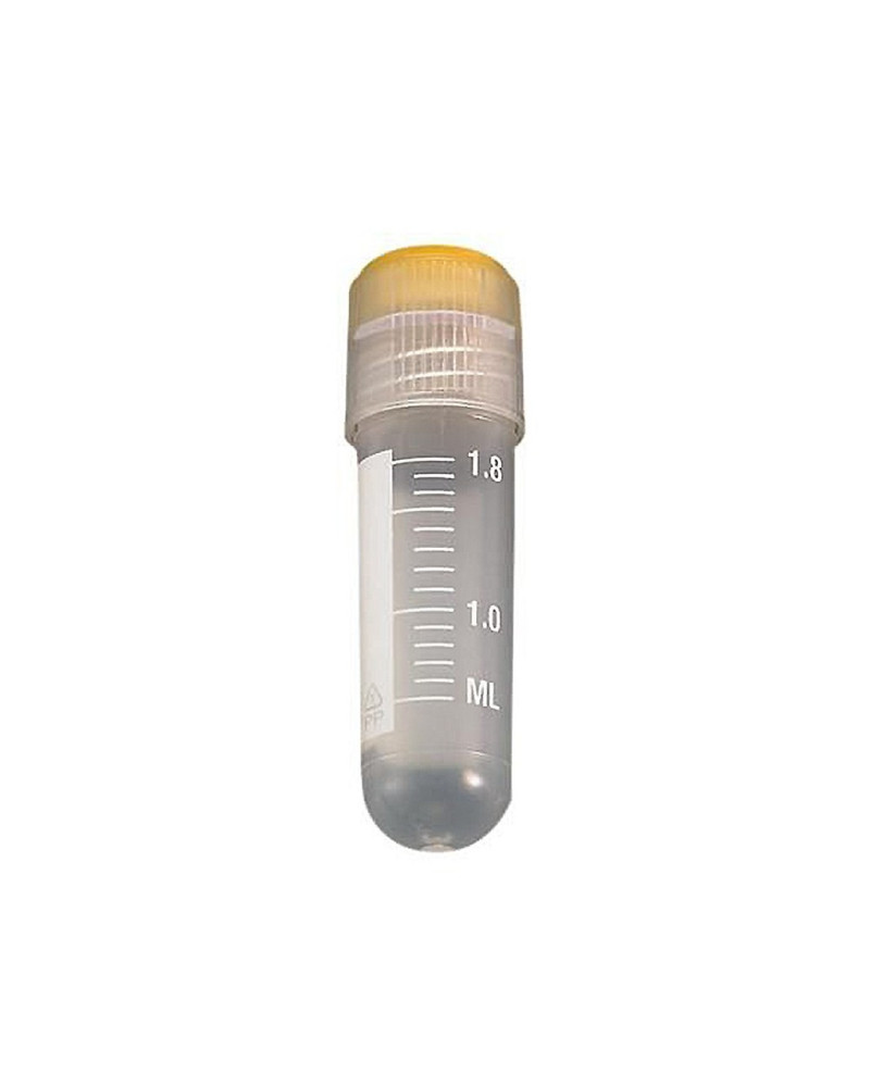 Cryovials à bouchon coiffant avec joint en silicone, 1,2ml