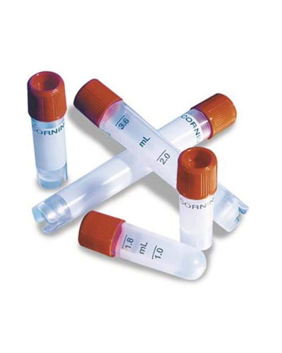 Cryovials à bouchon coiffant avec joint en silicone, 2,0ml