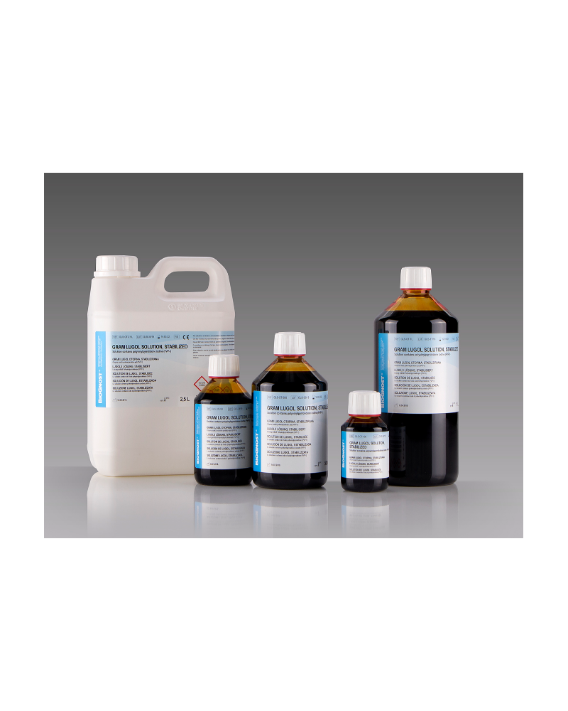 Liquide de lugol stabilisé au pvp - 1000 ml