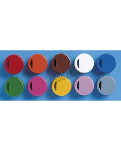 Pastilles de couleur arc-en-ciel pour identification des Cryovials